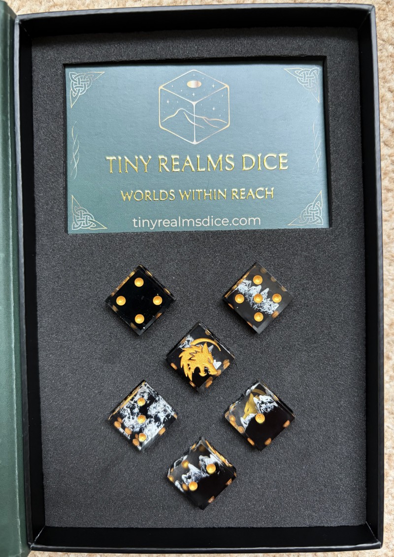 The inside of the packaging